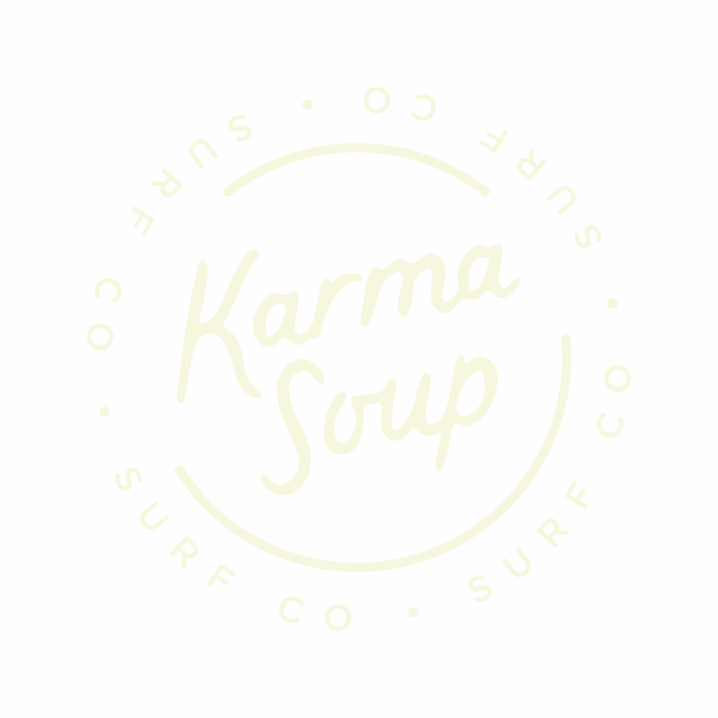 Karma Soup surf co. logo